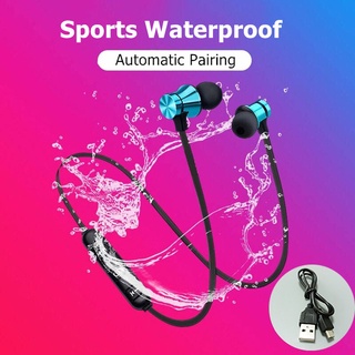 Tai Nghe Bluetooth Từ Tính Tai Nghe Thể Thao Chống Nước, Tích Hợp Micro, Tai Nghe Trong Tai Rảnh Tay Chống Ồn Cho Điện Thoại Thông Minh