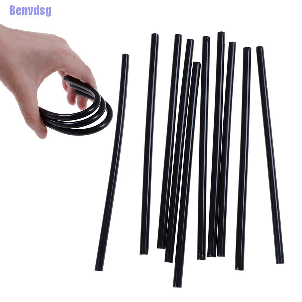 Bộ 10 Cây Nến Màu Đen 7x190mm Chất Lượng Cao