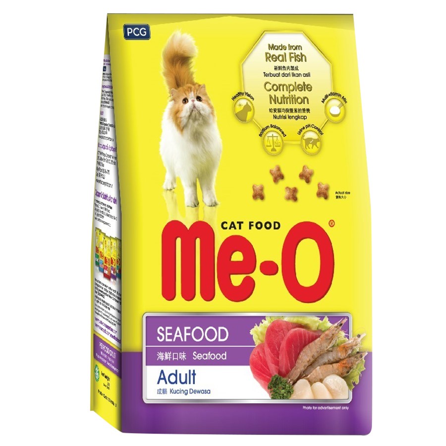 Hạt mèo Me O Thức ăn cho mèo trưởng thành các vị  Petemo Pet Shop