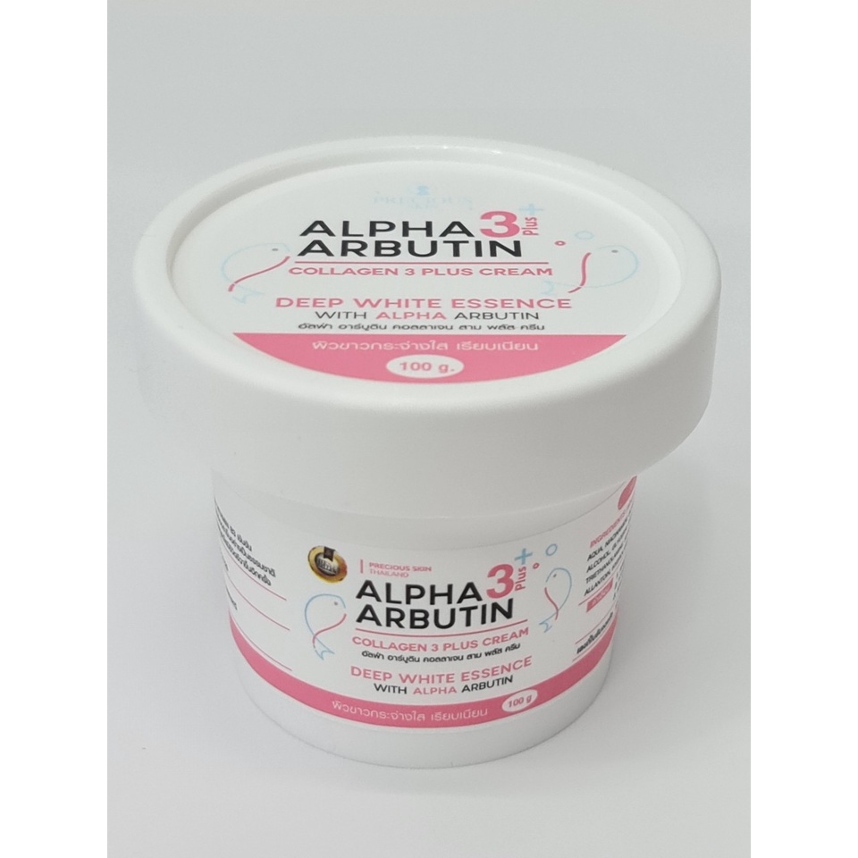 Kem Body Dưỡng Trắng Da Alpha Arbutin 3 Plus Collagen Cream 100ml Thái Lan