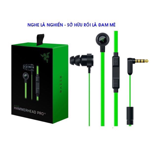 10% GIẢM Tai nghe razer Hammerhead Pro V2