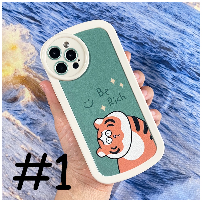 FOR XIAOMI 11LITE 12LITE REDMI 12C 10C 10 NOTE12 NOTE11 NOTE10 NOTE9 NOTE 8 NOTE7 S 9 8 7 10A 9C 9A 9T K40 POCO M5 M5S F3 X3 M3 PRO Tiger oval soft case