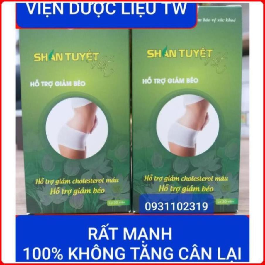 [GIẢM 11KG KHÔNG TĂNG LẠI] Shan Tuyết Việt - Nhà Thuốc Viện Nghiên cứu và phát triển Y dược Dân Tộc