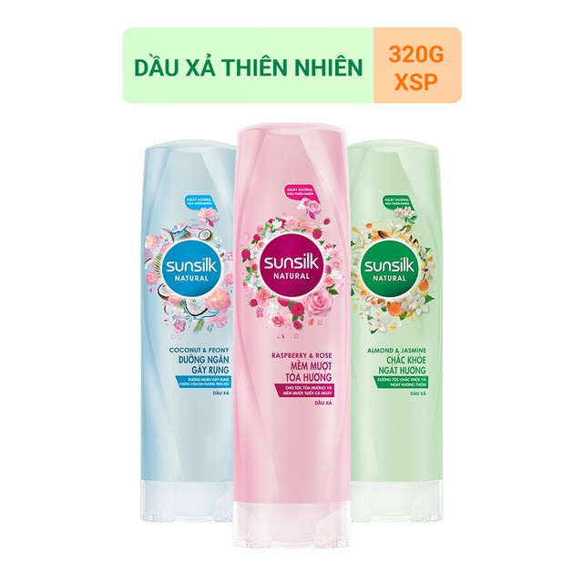 Dầu xả Sunsilk thiên nhiên 320gr