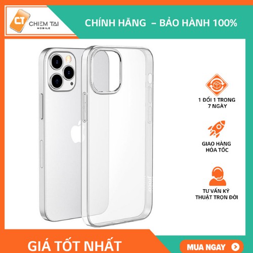 Ốp lưng nhựa TPU Hoco cho iPhone 12 Pro Max