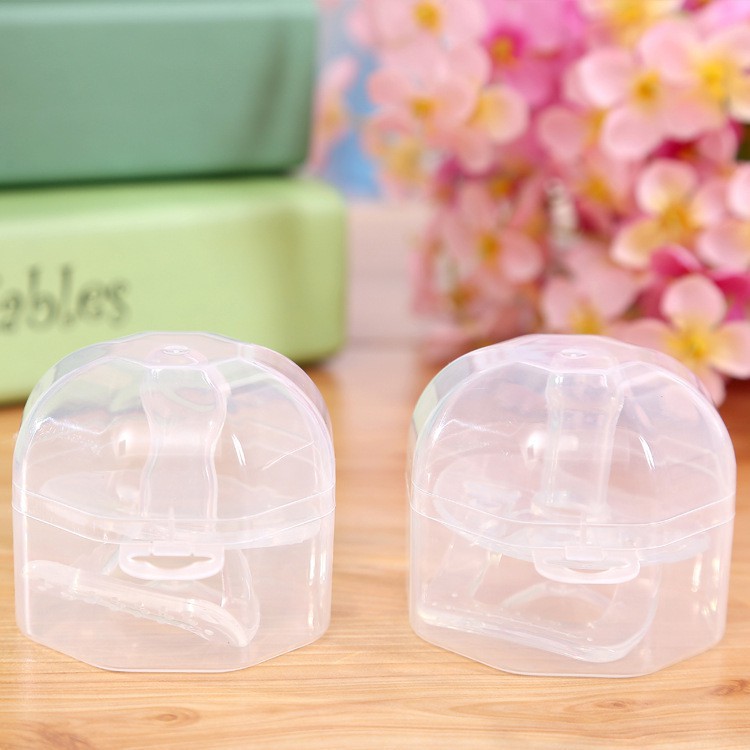 Ti giả Silicon nguyên khối, tay cầm mềm mại cho bé
