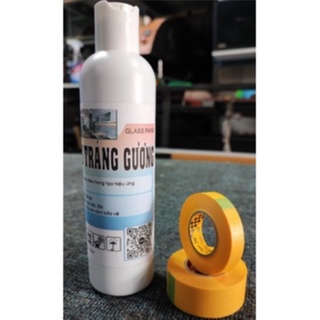 Sơn tráng gương mini, tráng bạc , sơn kính thủy