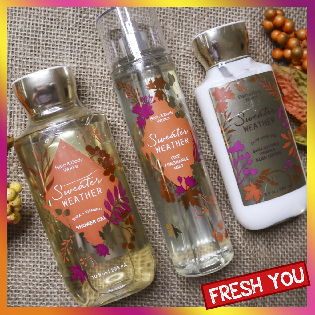 Bộ sản phẩm Bath & Body Works Sweater Weather | BigBuy360 - bigbuy360.vn