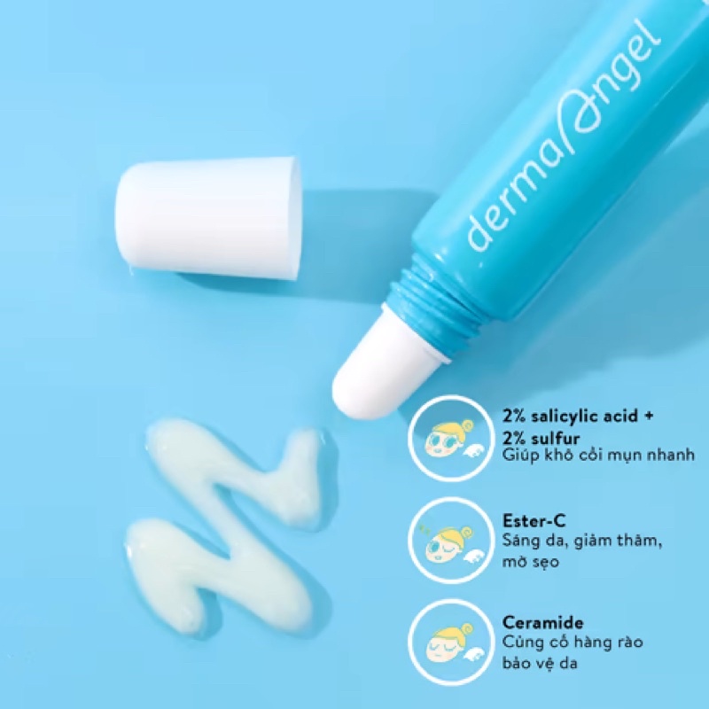 Gel chấm mụn chuyên sâu DERMA ANGEL
