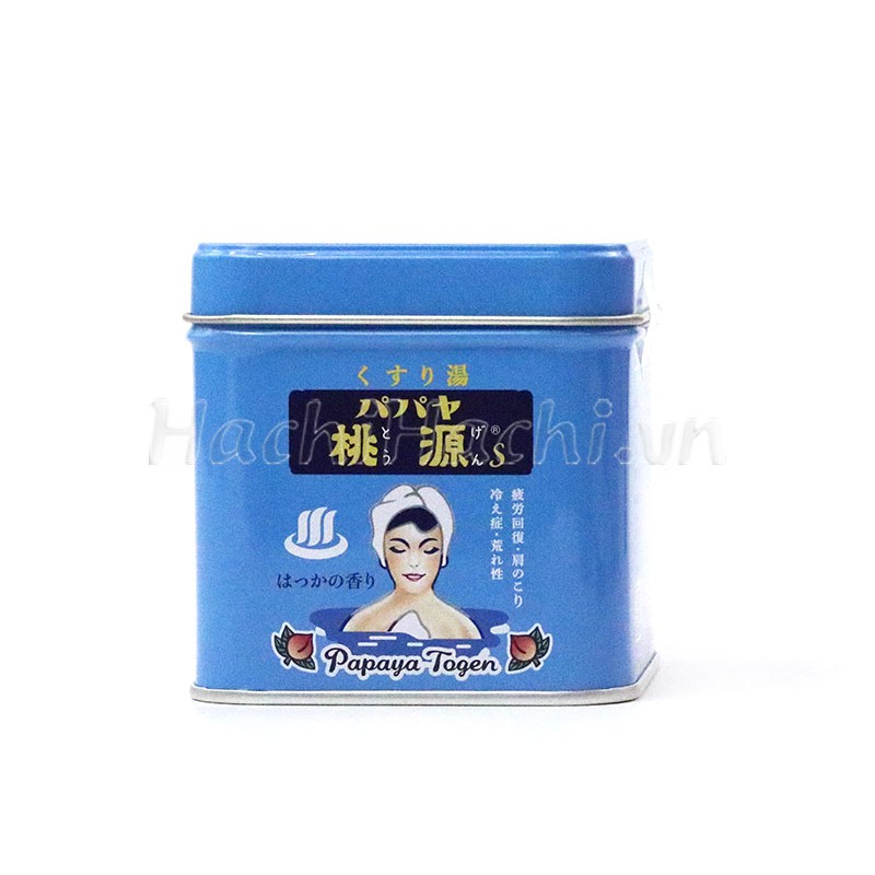 MUỐI TẮM PAPAYA TOGEN BATH SALT-PEPPERMINT 70G - Hachi Hachi Japan Shop