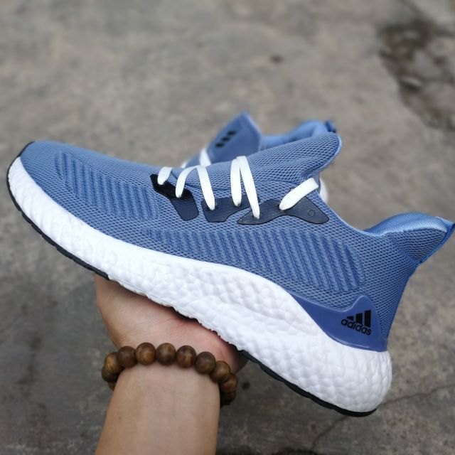 [HẠ GIÁ] [Fullbox] Giầy thể thao alphabounce xanh nam . `