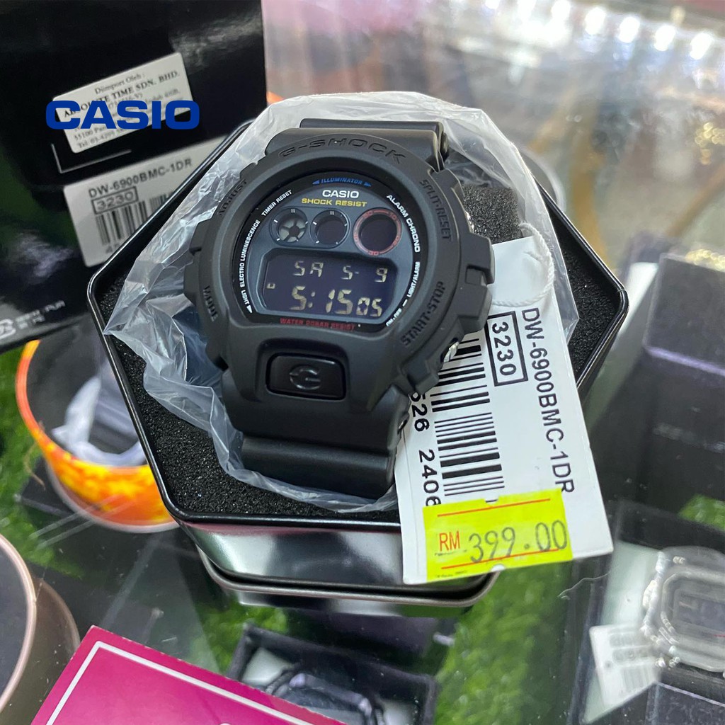 [Mã FARSBR243 giảm 15% đơn 249K] Đồng hồ nam CASIO G-Shock DW-6900BMC-1DR chính hãng - Bảo hành 5 năm, Thay pin miễn phí