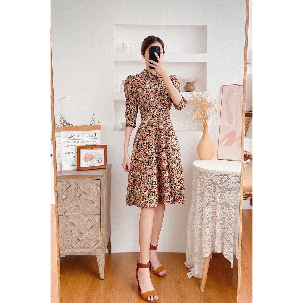 ĐẦM HOA 🌸 VÁY HOA THIẾT KẾ 2021 | BigBuy360 - bigbuy360.vn