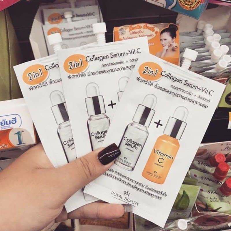 SERUM COLLAGEN VITC 2IN1 ROYAL BEAUTY THÁI LAN