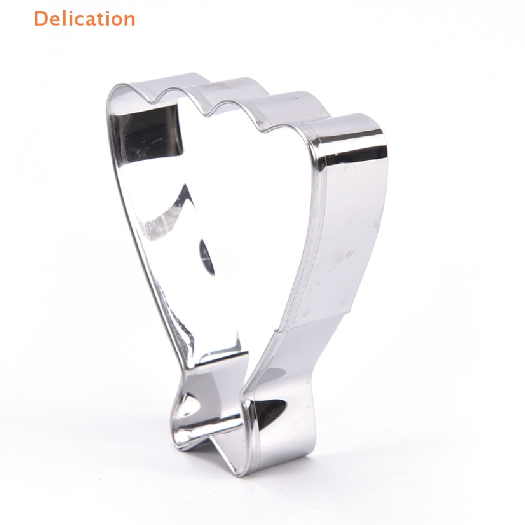 [Delication] Khuôn Cắt Bánh Quy Thạch Hình Váy Cưới Công Chúa Màu Bạc (Màu Sắc: Bạc)