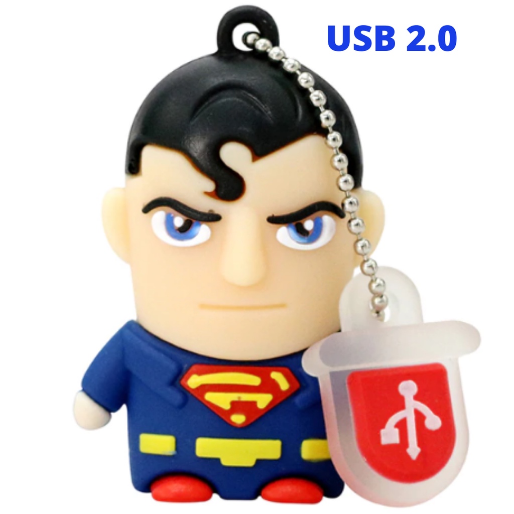 Usb 2.0 1GB 8GB 16GB 32GB 64GB 128GB Hình Hoạt Hình Siêu Anh Hùng