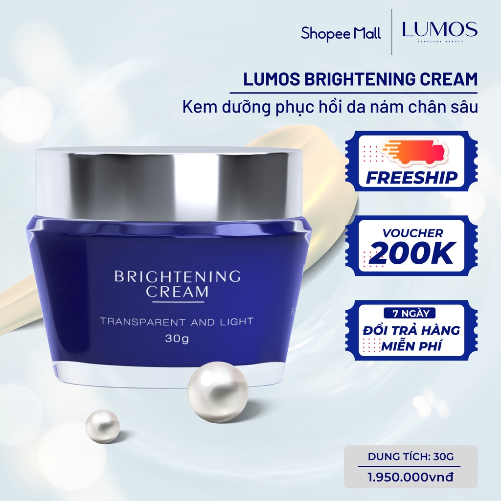 Lumos Brightening Cream - Kem Dưỡng Phục Hồi 30g