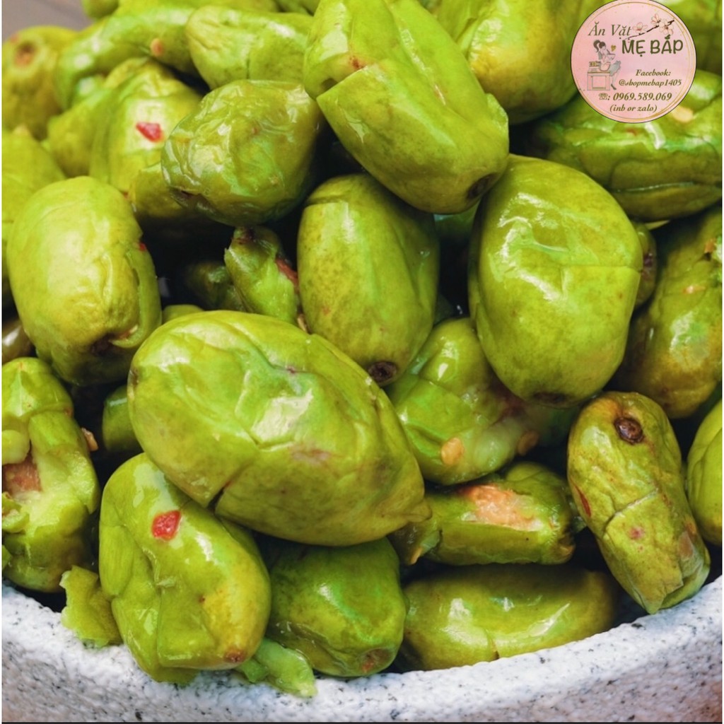 Cà Na Đập Dập - Cà Na Ngâm Đường Phèn 500gr - Shop Mẹ Bắ