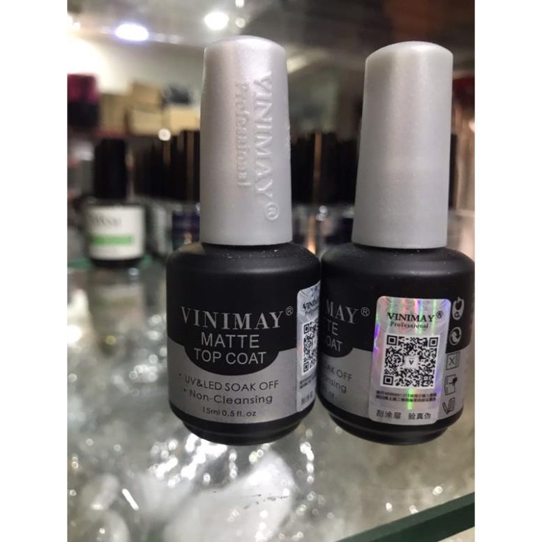 Top lỳ - Matter Top coat ( Cam Kết Chính Hãng - làm khô sơn gel bằng máy hơ uvled )