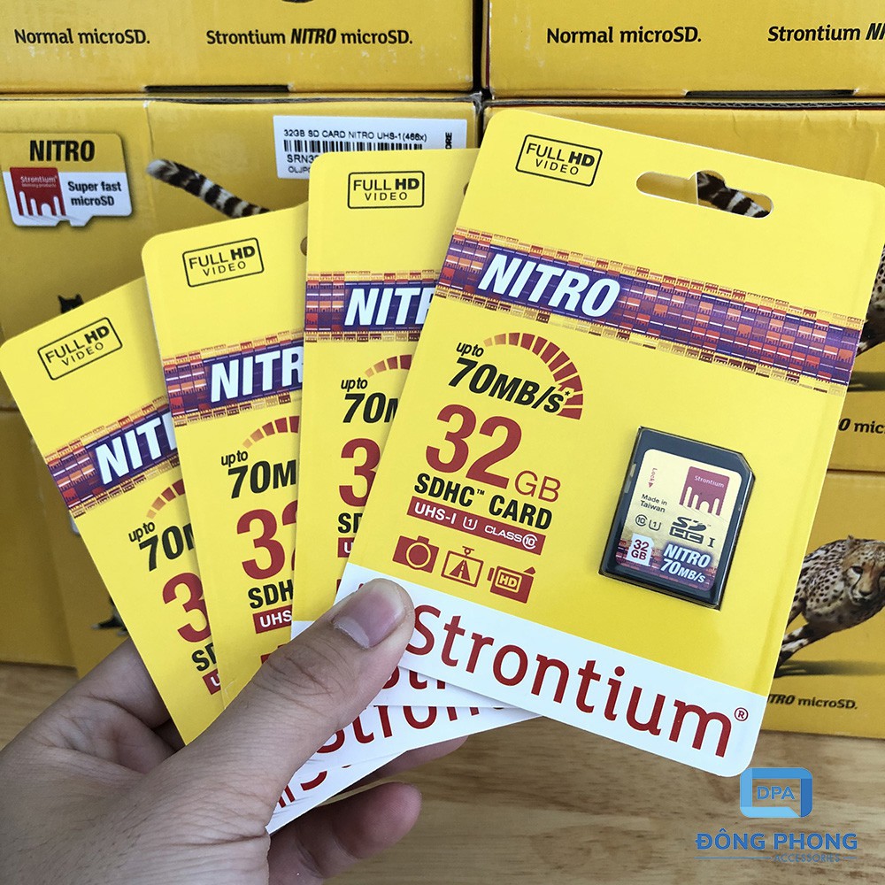 Nơi▨◙Thẻ nhớ SD Strontium 32GB bản Nitro 466X | BigBuy360 - bigbuy360.vn