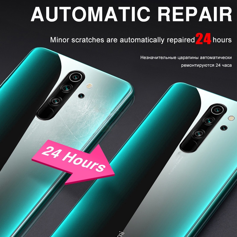 Miếng Dán PPF mặt sau dành cho Xiaomi Mi 9T 10T 11T 12T 11 Lite Poco M3 M4 F3 X3 X4 X5 F2 Pro Redmi Note 7 8 9 9S 10 10S 11 11S 12 12S 9A