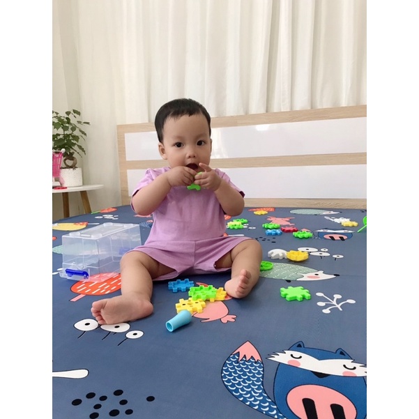 Tặng Bộ Đồ Cho Bé 100% Cotton Mềm Mát (Mỗi mẹ đặt tối đa 2 bộ)