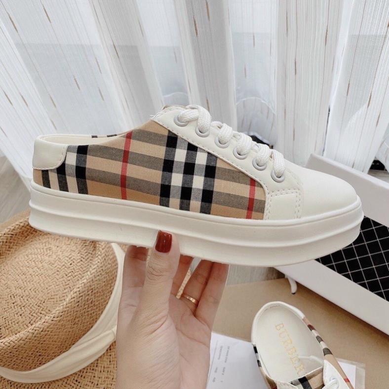 📸 GIÀY SỤC THỂ THAO BBR sục thể thao kẻ sọc sục thể thao độn đế 5cm , giày đạp gót , [RẺ VÔ ĐỊCH]