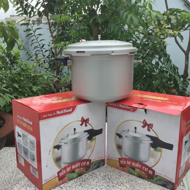 Nồi áp suất cơ 6l Green Cook
