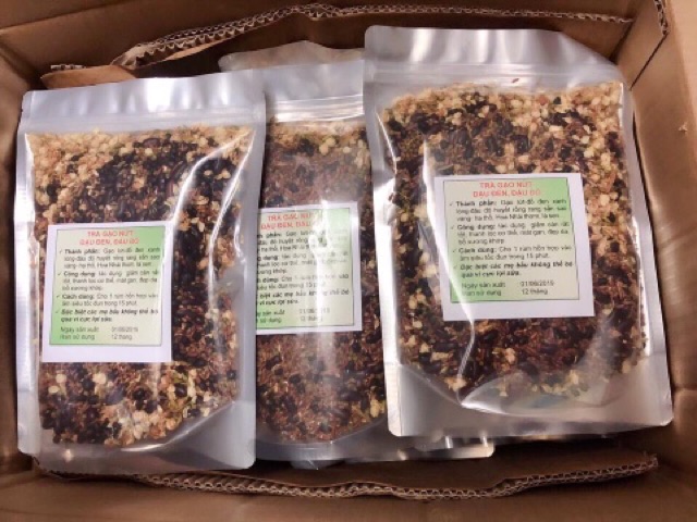 1 Kg Trà gạo lứt hoa nhài Giảm cân hiệu quả Hand made rang tay | BigBuy360 - bigbuy360.vn