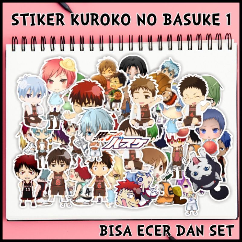 1 Sticker Dán Trang Trí Hình Anime Kuroko No Basket