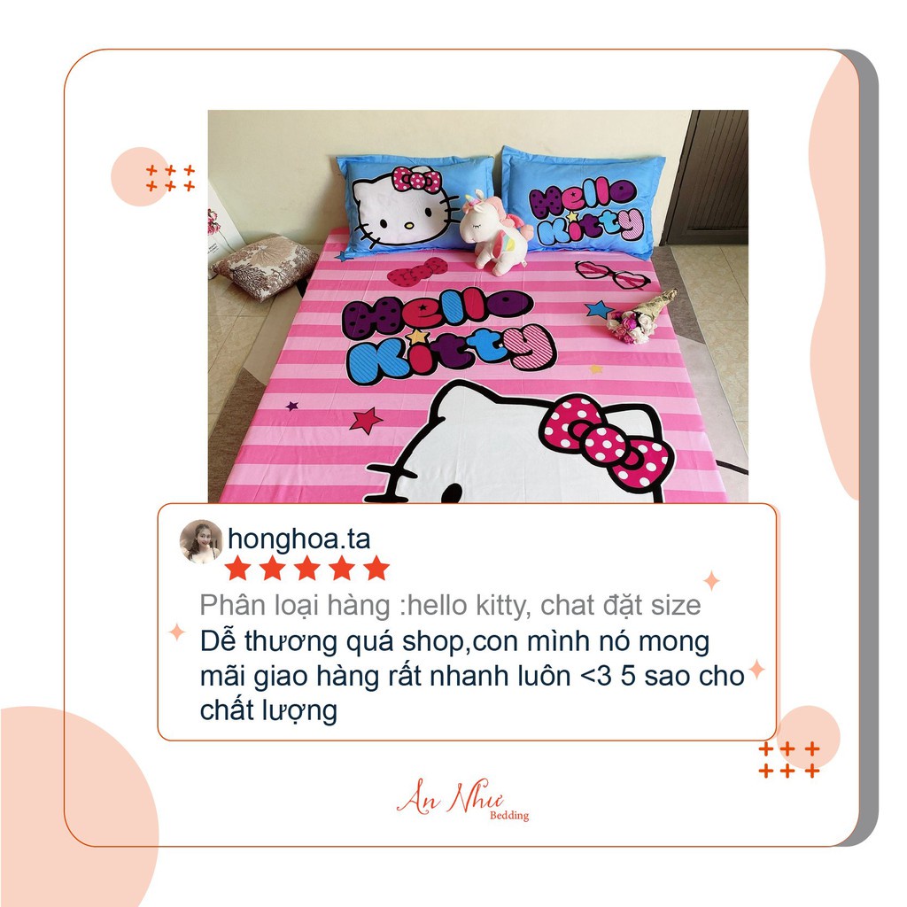 Bộ vỏ chăn ga gối, chăn ga gối đệm cute, drap giường [𝑴𝒐𝒎 𝑩𝒆𝒅𝒅𝒊𝒏𝒈 𝑺𝒉𝒐𝒑]