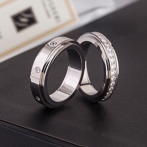 Nhẫn cặp đôi Gucci Possession Silver Ring - Khắc tên theo yêu cầu
