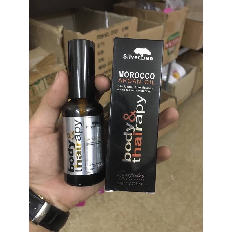 Tinh Dầu Dưỡng Tóc Morocco Argan Oil - BODY & THAIRAPY