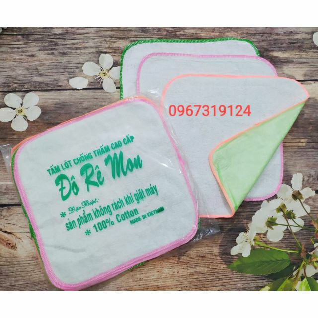 10 chiếu lót chống thấm đôremon cho bé ( 30x30cm )