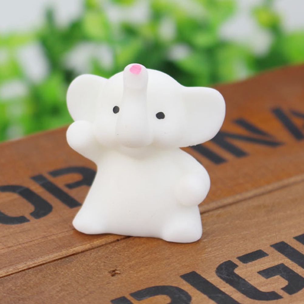 Đồ Chơi Squishy Hình Con Voi Dễ Thương Giúp Giảm Căng Thẳng