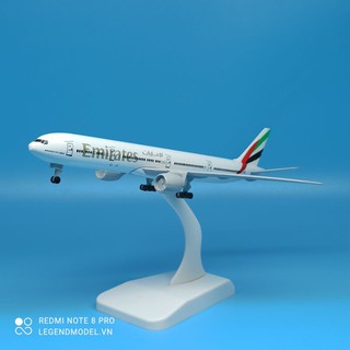 Mô hình máy bay Fly Emirates 20cm