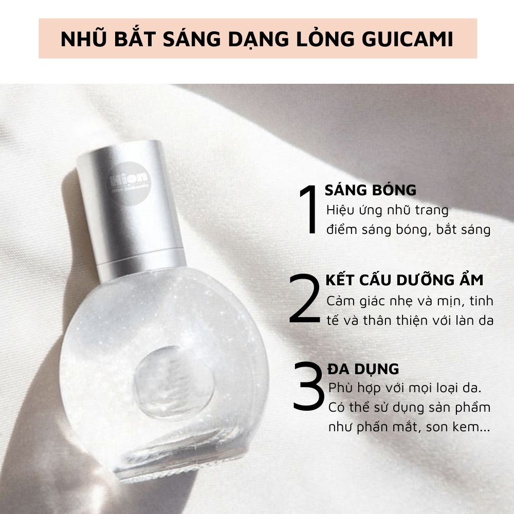 Nhũ Bắt Sáng Guicami  dạng lỏng HÀNG NỘI ĐỊA TRUNG CAO CẤP  Hion Authentic