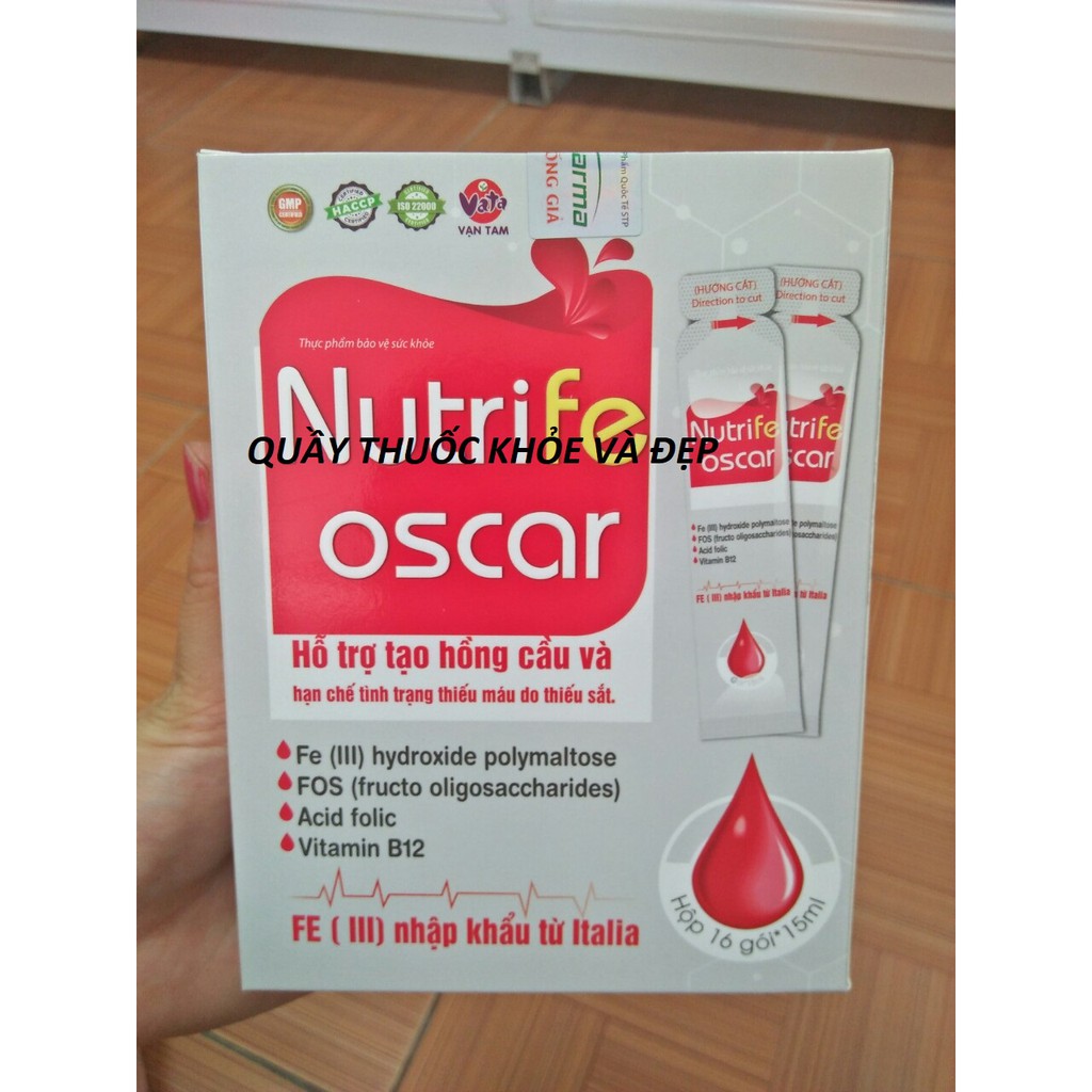 Sắt nước NUTRIFE OSCAR | Thế Giới Skin Care