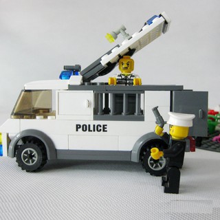 Đồ chơi lego city cảnh sát, xe cứu hỏa, đồ chơi xếp hình trí tuệ nhiều chi tiết, chất liệu nhựa ABS an toàn cho bé