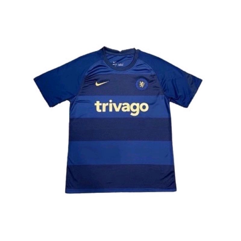 Áo Bóng Đá Chelsea Chelsea Mùa Giải Đấu 3rd Size Lớn XXL 2XL Màu Xanh Dương Thời Trang Mới Nhất Năm 2021 2022