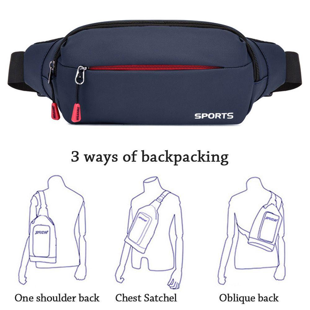 SOFTNESS Túi Đeo Trước Ngực Chống Trộm