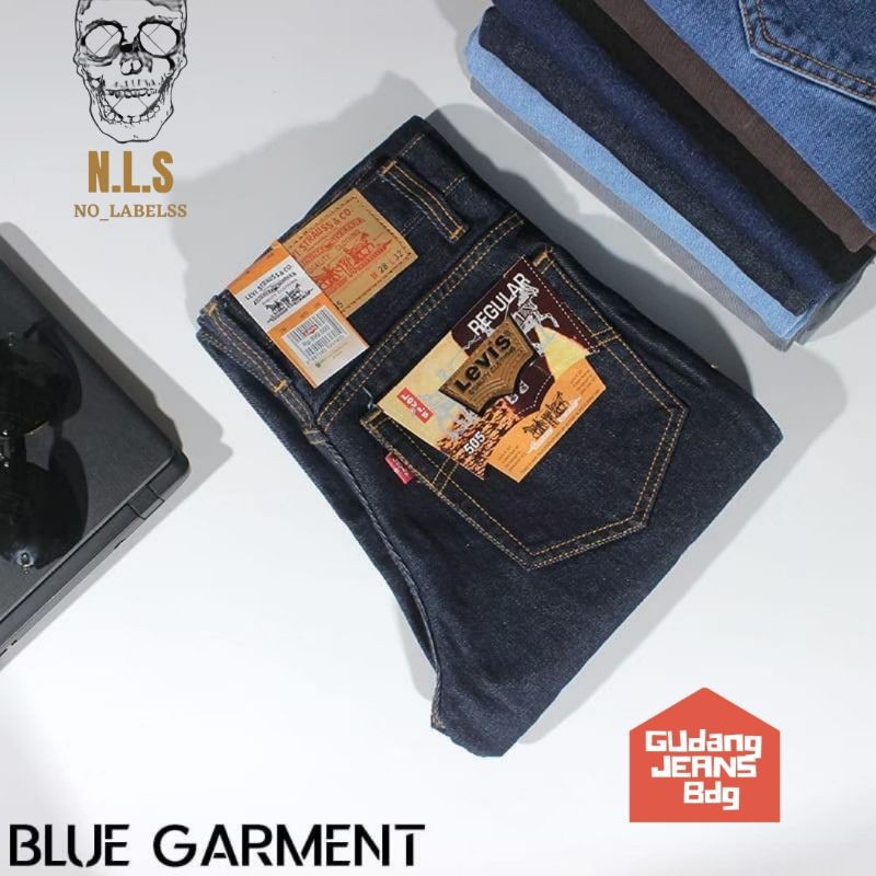 LEVIS Quần Jeans Nam Dài Lưng Cao Ống Đứng Thời Trang Hàn