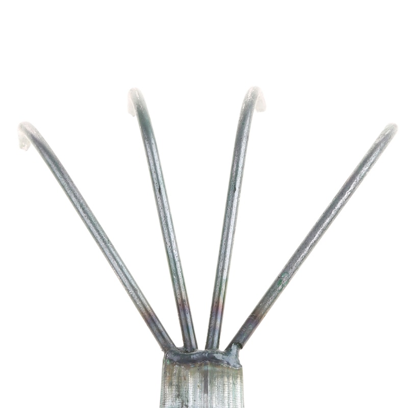 Cây Cà Phê Bằng Thép Carbon Tay Cầm Bốn Răng Nhỏ Tiện Dụng
