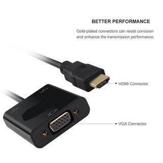Cáp chuyển đổi HDMI sang VGA (20cm)