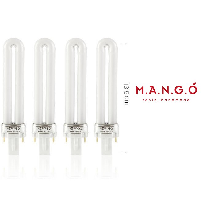 Đèn 36W chiếu khô resin UV, sơn gel có bóng thay thế