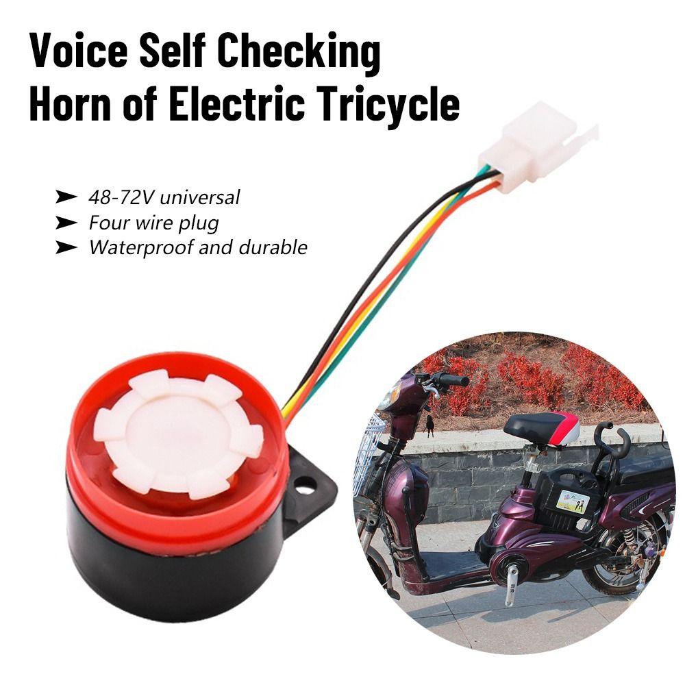 Eutus Phụ Kiện Còi Báo Động Tự Kiểm Tra Đảo Ngược Giọng Nói Chung