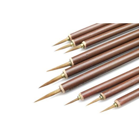 Bút tỉa tô tranh sơn dầu tranh màu acrylic loại rẻ size nhỏ