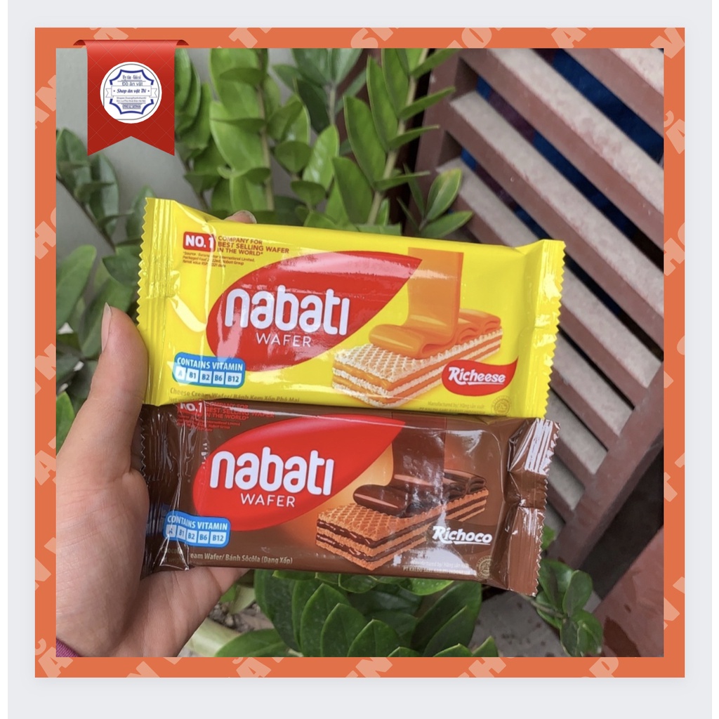 Bánh Nabati Lốc 10 gói bánh kem xốp ( 6 thanh/1 gói/17gr)