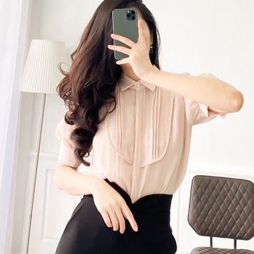 Vella Fashion - Áo sơ mi cổ điển VA21075