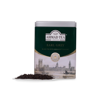 TRÀ AHMAD ANH QUỐC - HỘP THIẾC BÁ TƯỚC (100g) pha ấm - Earl Grey - Chắt lọc sự tinh túy